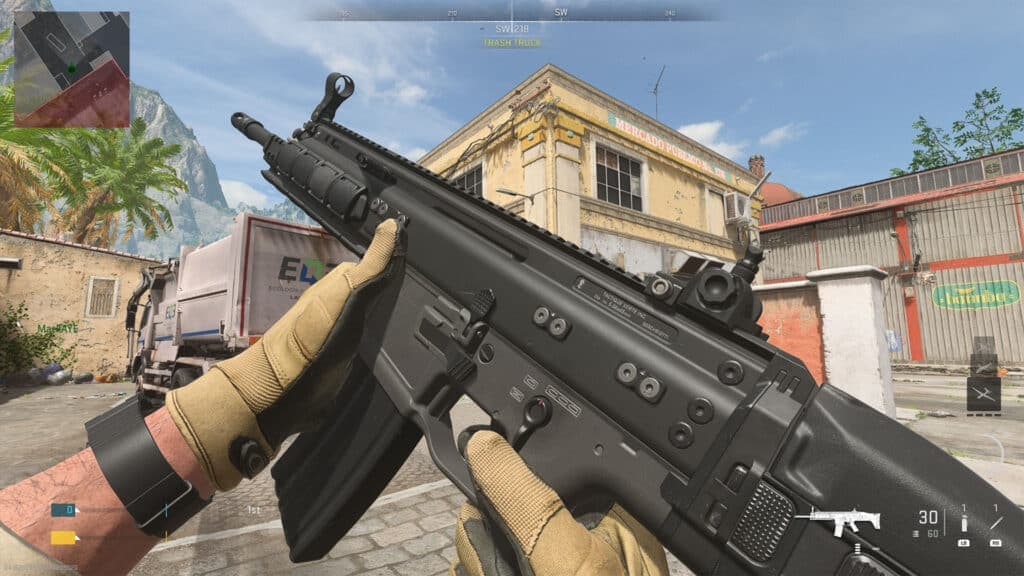 Rifle de asalto TAQ-56 en Modern Warfare 2