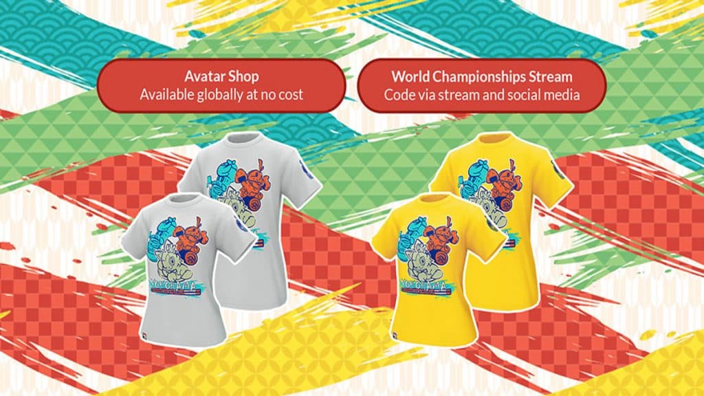 Camisetas del evento Pokémon Go 2023