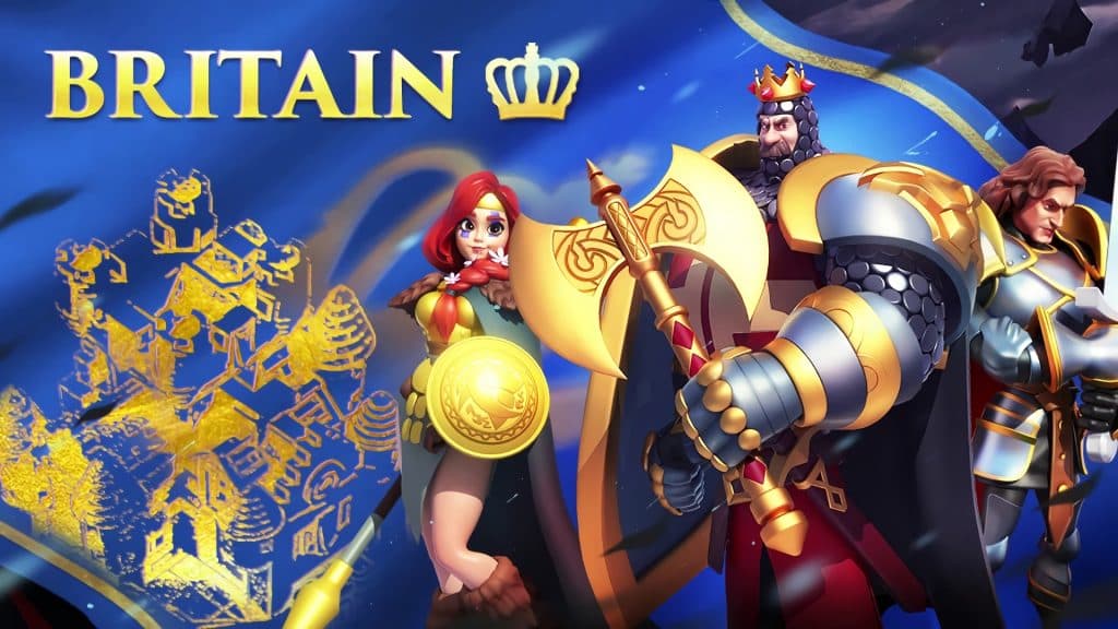 Reino de Gran Bretaña en Rise of Kingdoms