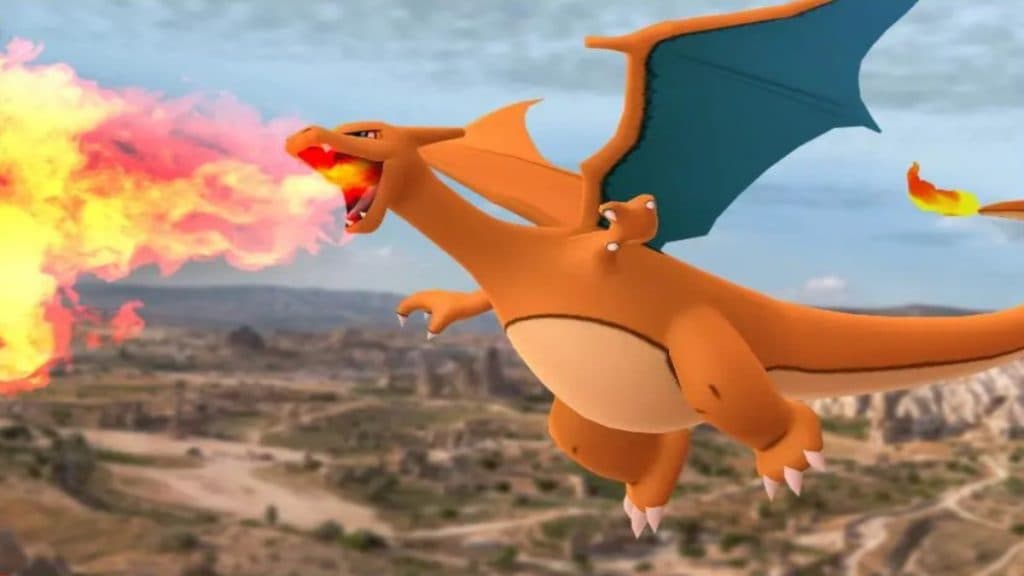 pokemon go ultraliga charizard en batalla