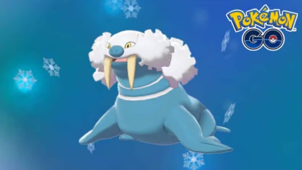 imagen promocional de walrein de la ultraliga de pokemon go