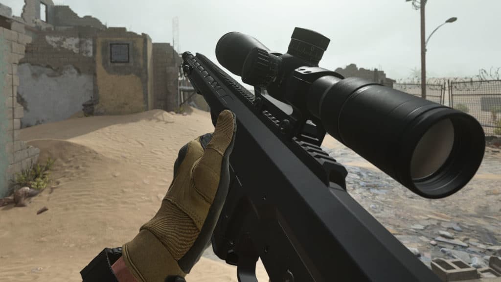 Rifle de francotirador MCPR 300 en Modern Warfare 2