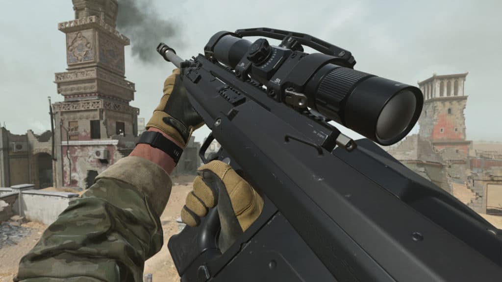 Rifle de francotirador Signal 50 en Modern Warfare 2