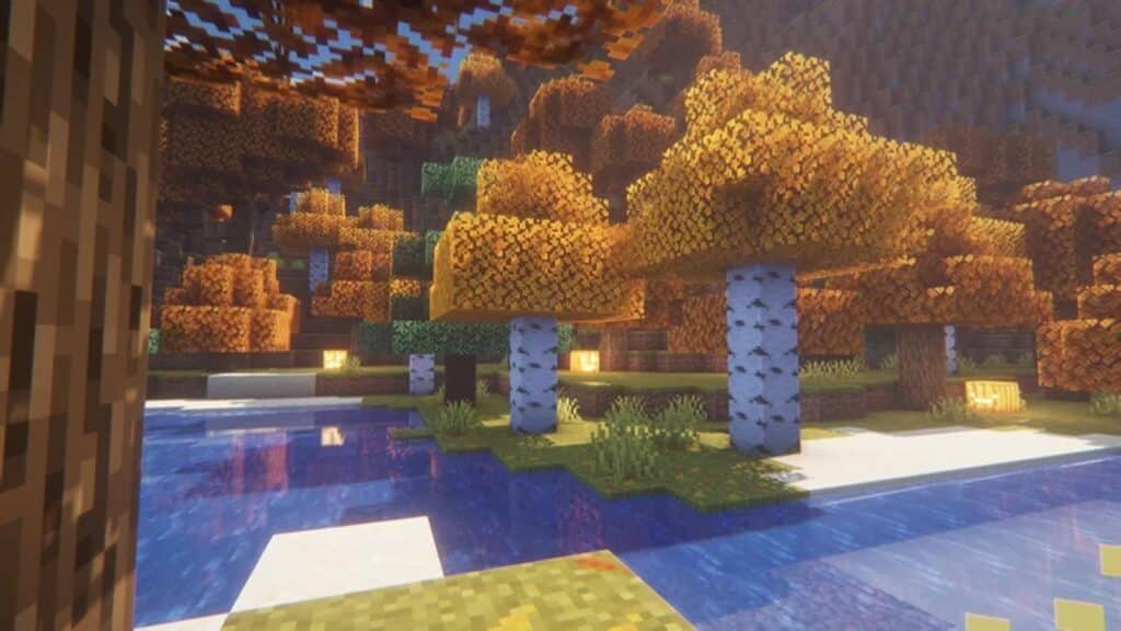 Paquete de texturas de otoño para Minecraft