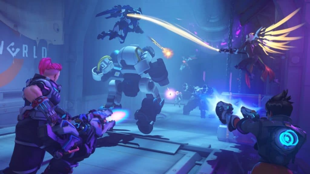 El equipo de Overwatch 2 rescata a Omnics en King's Row Underworld