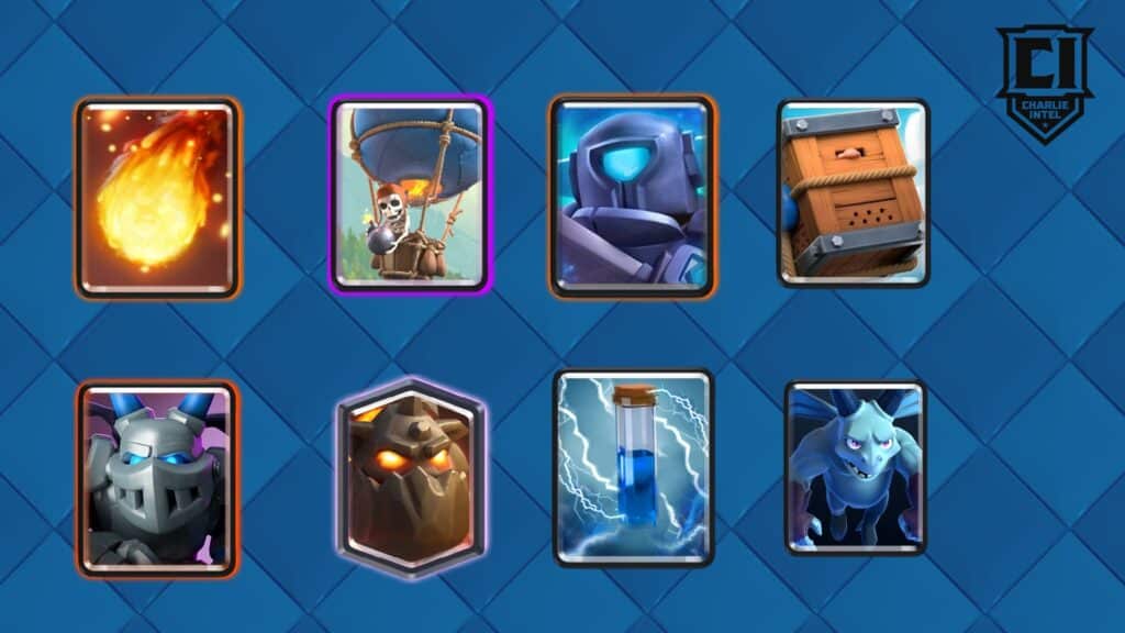 Mazo Clash Royale Lava Hound Globo