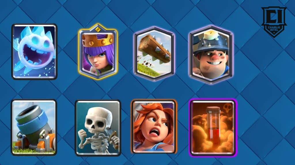 Mazo Clash Royale Archer Queen Mortar