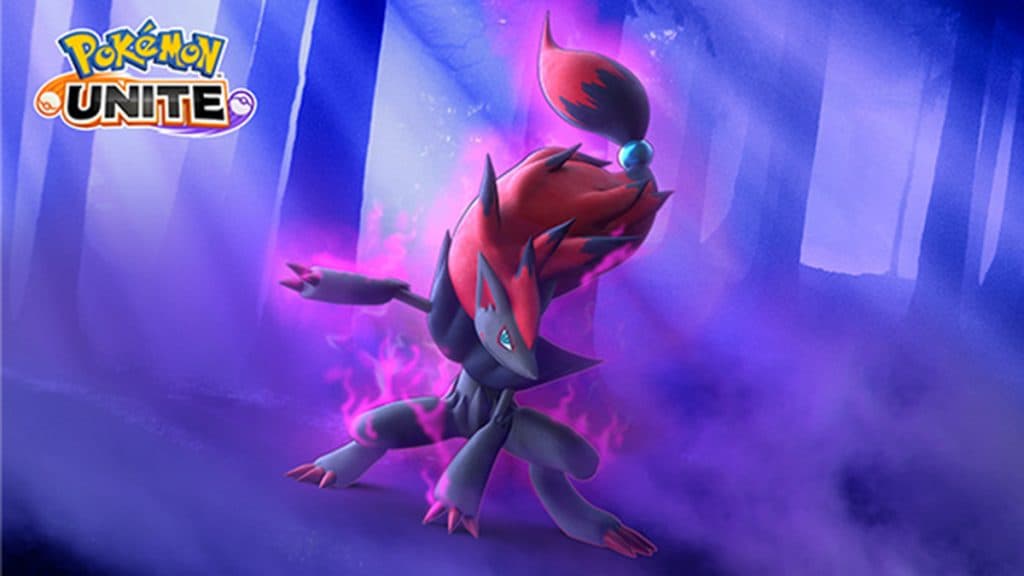 Zoroark, un velocista en Pokemon United.