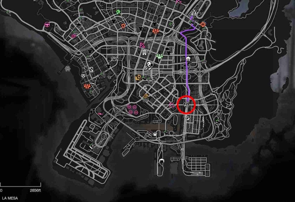 Ubicación de GTA Online Hao