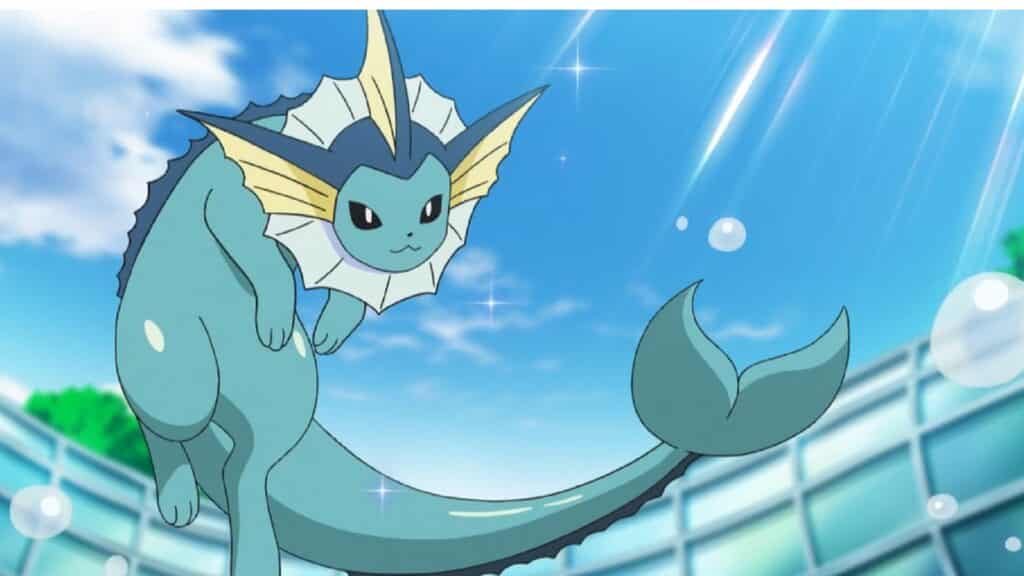 pokemon ir eevee evolución vaporeon