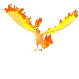 Moltres en Pokémon Go