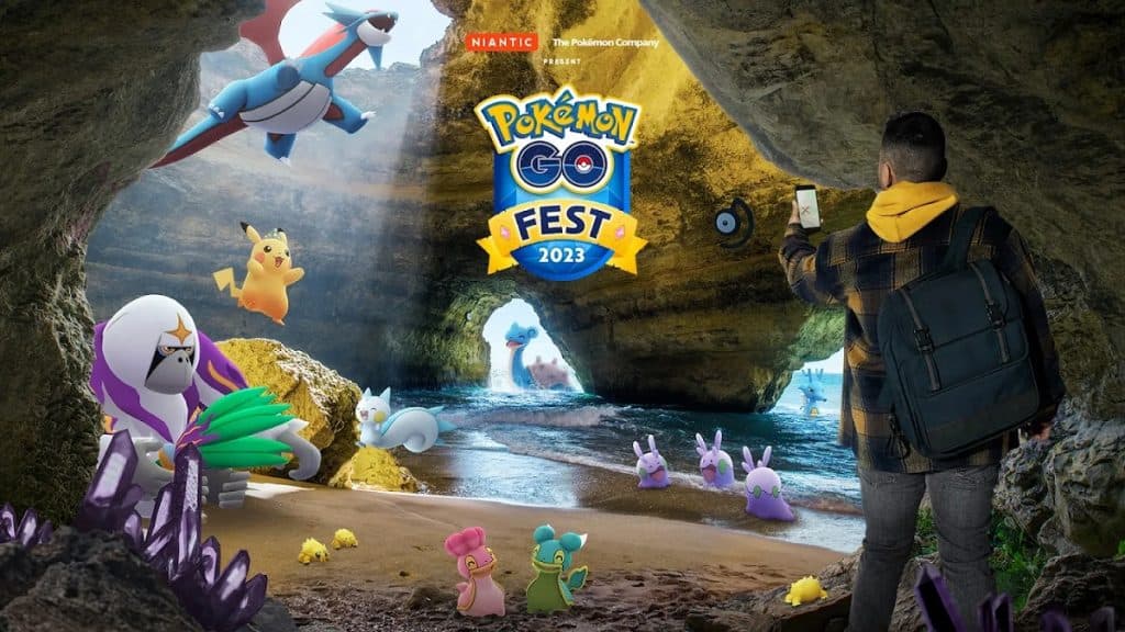 Imagen promocional del Pokémon Go Fest 2023