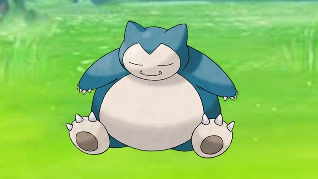 durmiendo snorlax en pokemon go