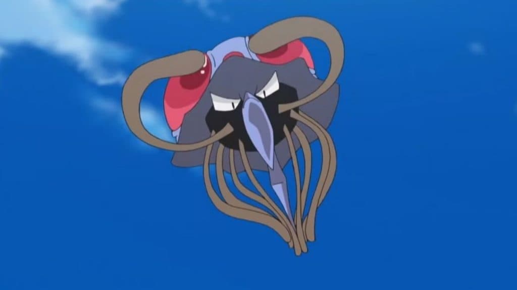 pokemon go tentacool hora destacada evolución tentacruel en el anime.