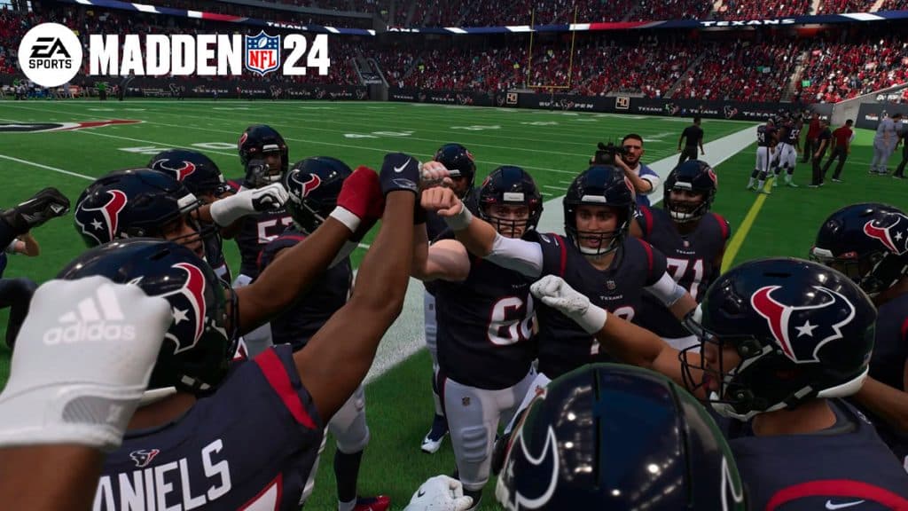 Plantilla de los Houston Texans en Madden 24