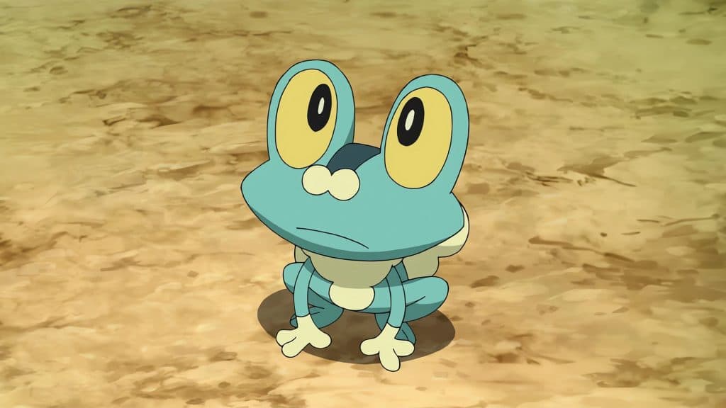 Froakie en Pokémon.