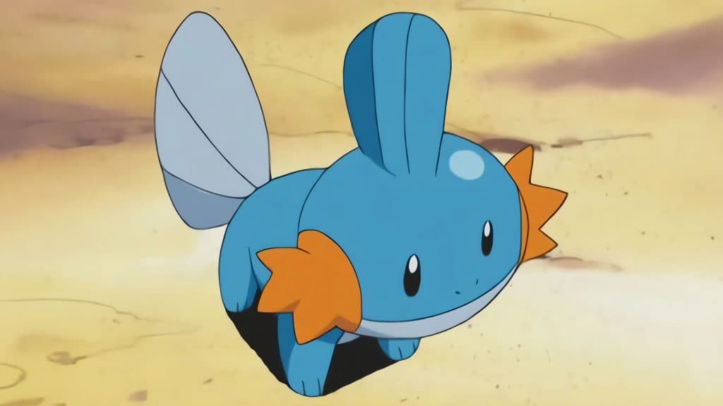 Mudkip en Pokémon.