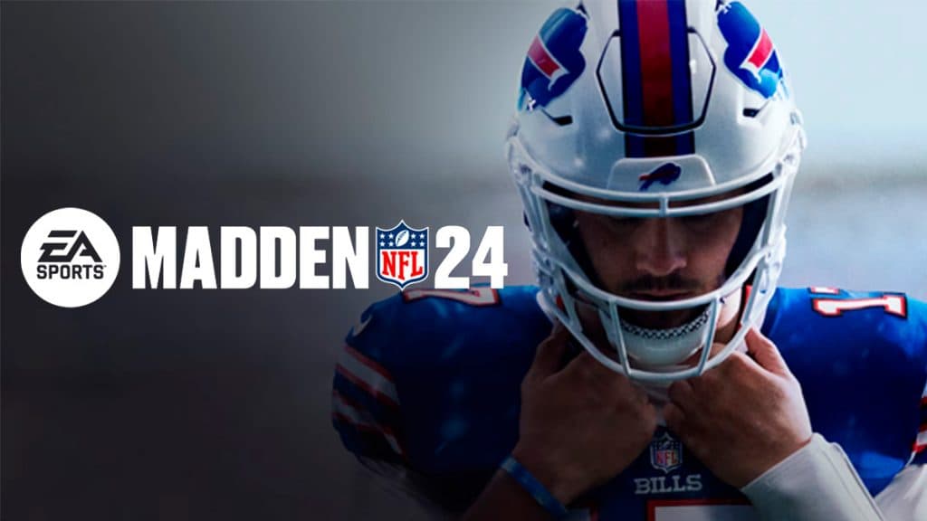 Portada de Madden 24 de Josh Allen