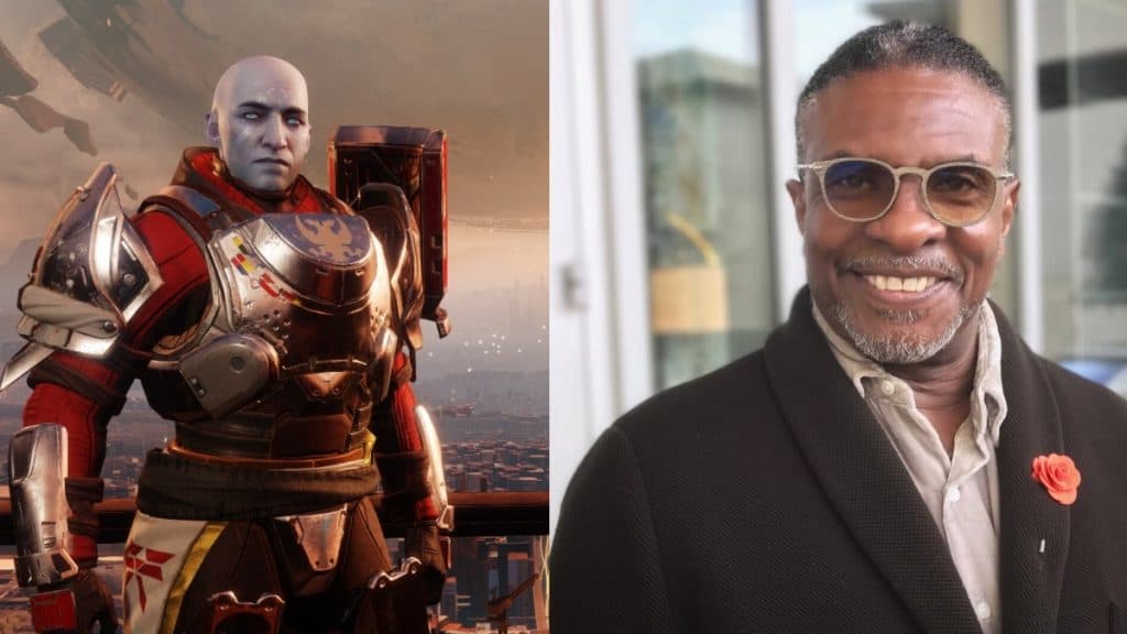 Imagen de Zavala de Destiny 2 junto a Keith David