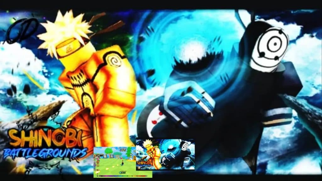 Naruto de Shinobi Battlegrounds en Roblox.