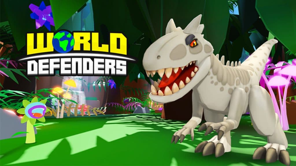 Dinosaurio Roblox World Defenders