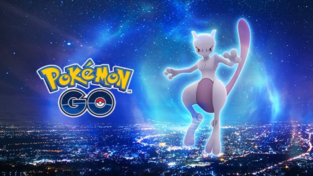 imagen promocional de mewtwo pokemon go