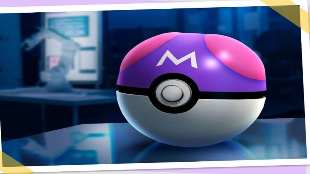 imagen promocional de pokemon go master ball