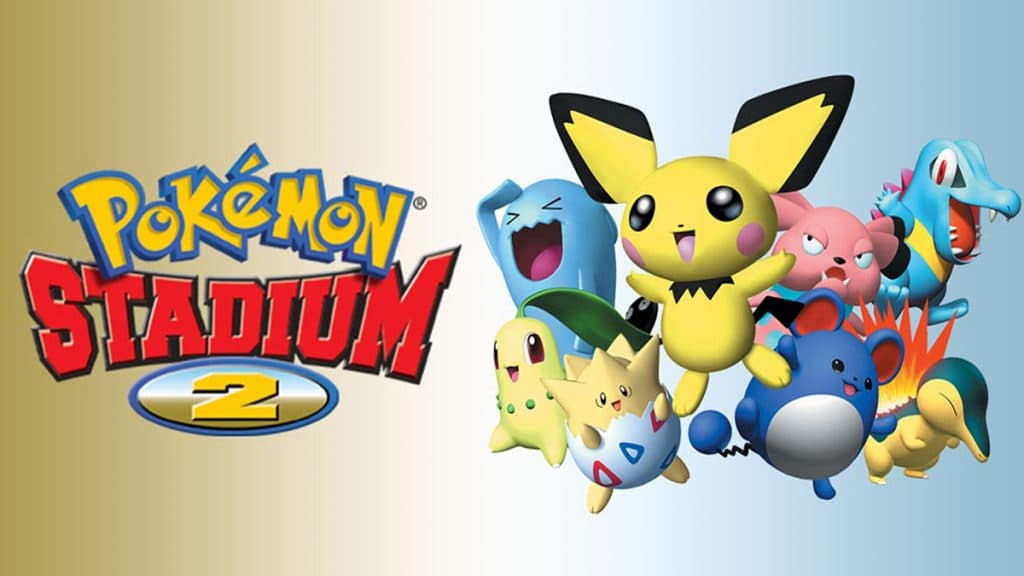 Estandarte de Pokémon Stadium 2 Nintendo 64
