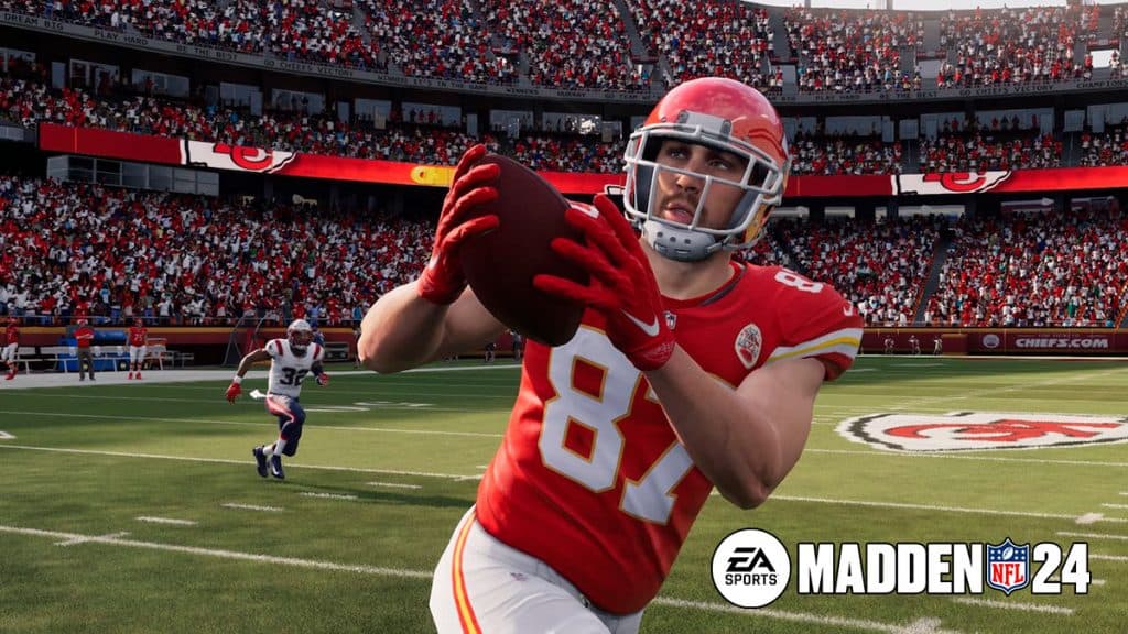 Travis Kelce en Madden 24