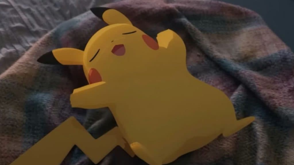 imagen promocional de pokemon sleep pikachu