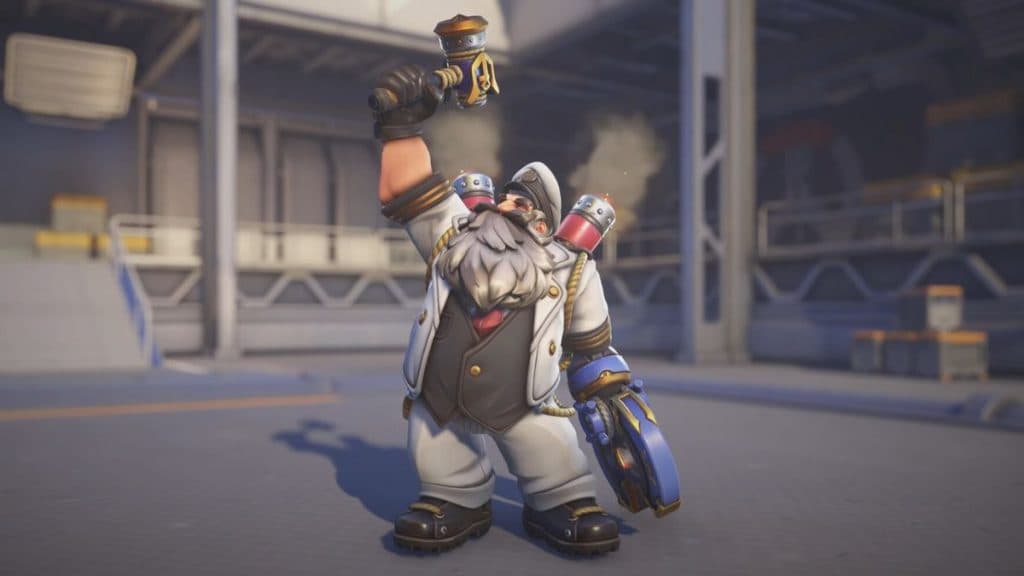 Aspecto del Capitán Torbjorn en Overwatch 2