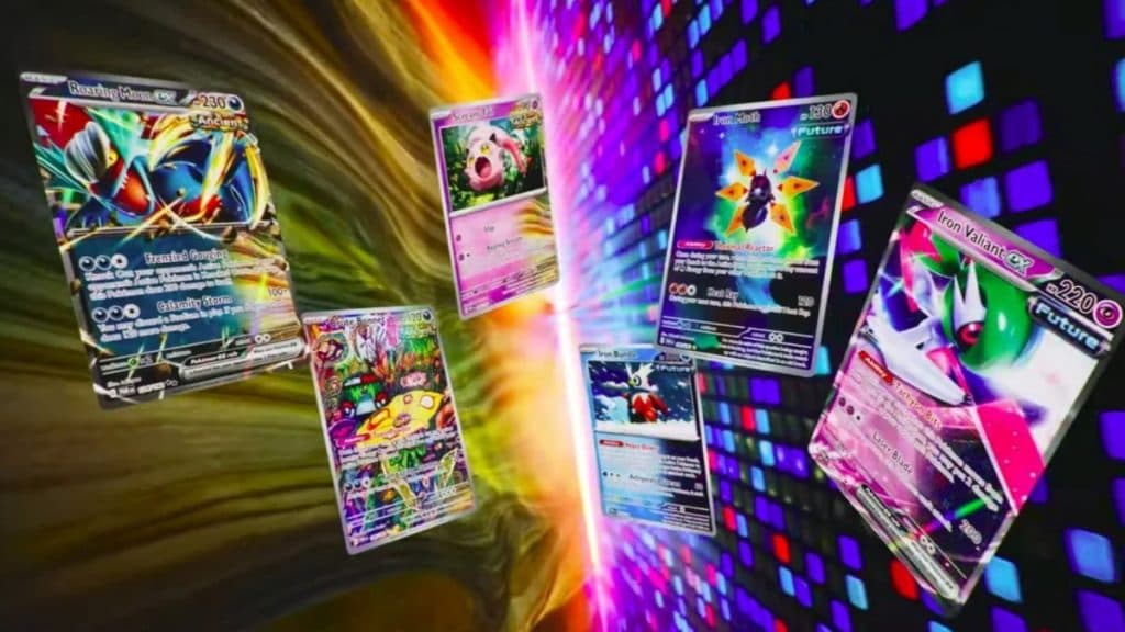 pokemon tcg paradox rift cards imagen promocional