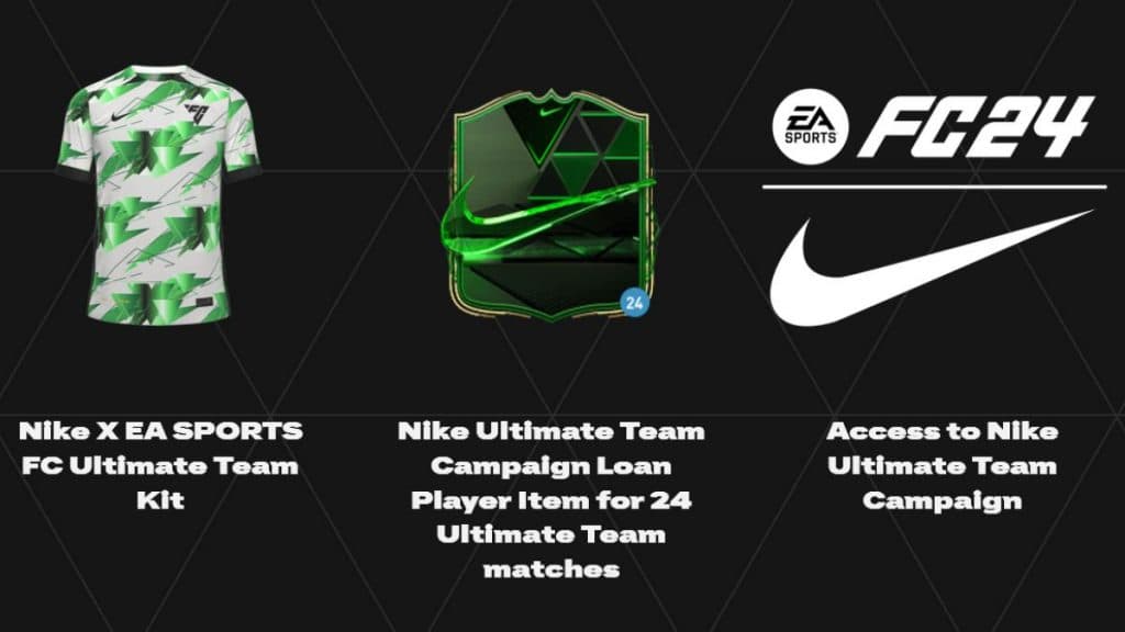 Condiciones promocionales de EA FC 24 Nike