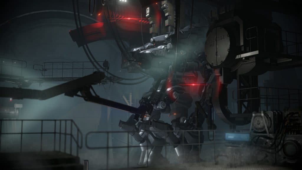 Mech en desarrollo en Armored Core 6