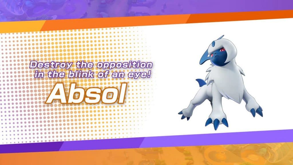 Absol, un velocista en Pokemon United.