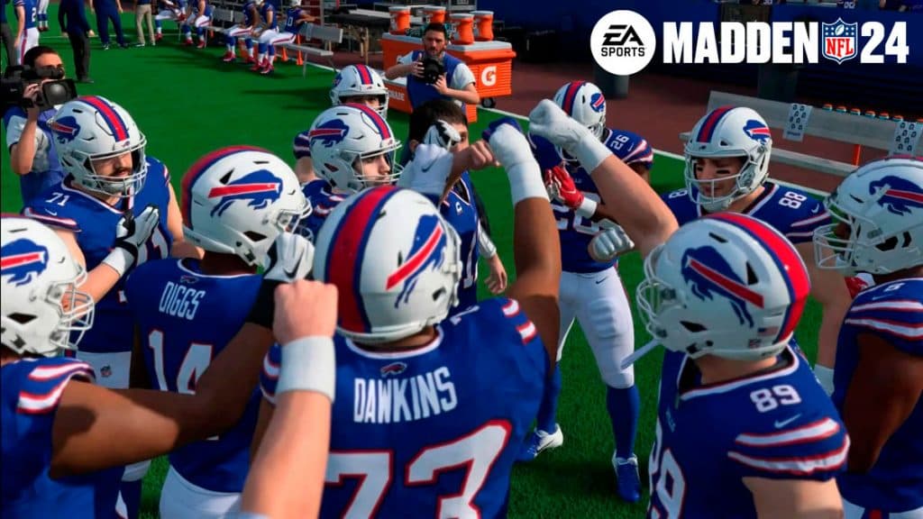 Plantilla de los Buffalo Bills en Madden 24