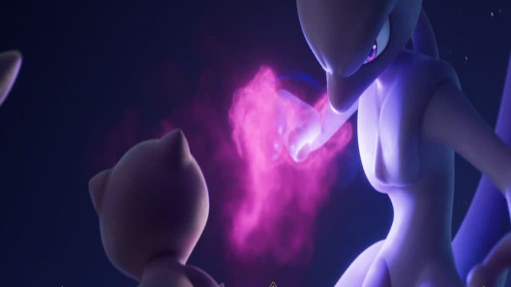 mewtwo y mew luchando en pokemon escarlata y violeta mewtwo tera raid