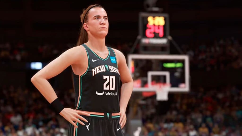 Sabrina Ionescu en NBA 2K24