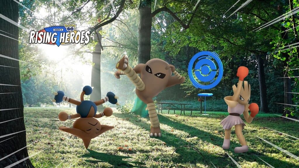 Hitmonlee, Hitmonchan y Hitmontop en Pokémon Go