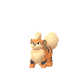 Sprite de Growlithe en Pokémon Go