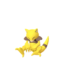 Sprite de Abra en Pokémon Go