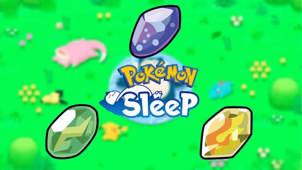 Elementos de evolución en Pokémon Sleep