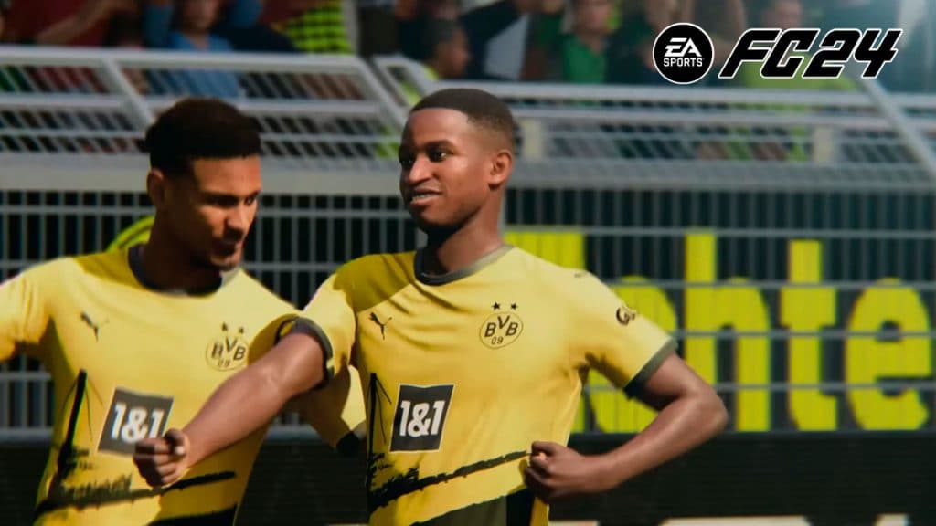 Borussia Dortmund Moukoko en EA Sports FC 24