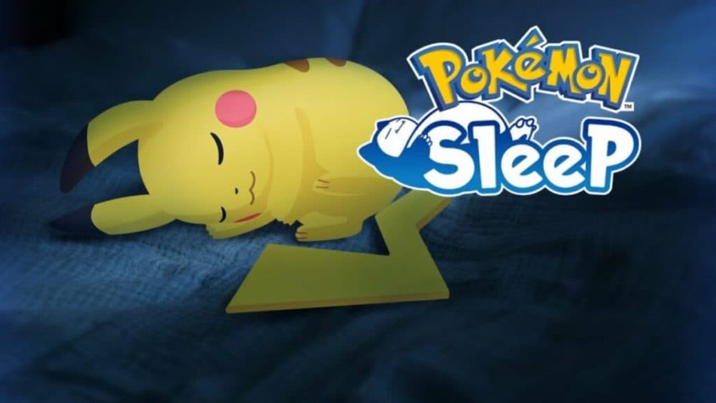 imagen promocional de pokemon sleep pikachu