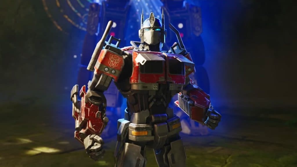 Optimus Prime en Fortnite