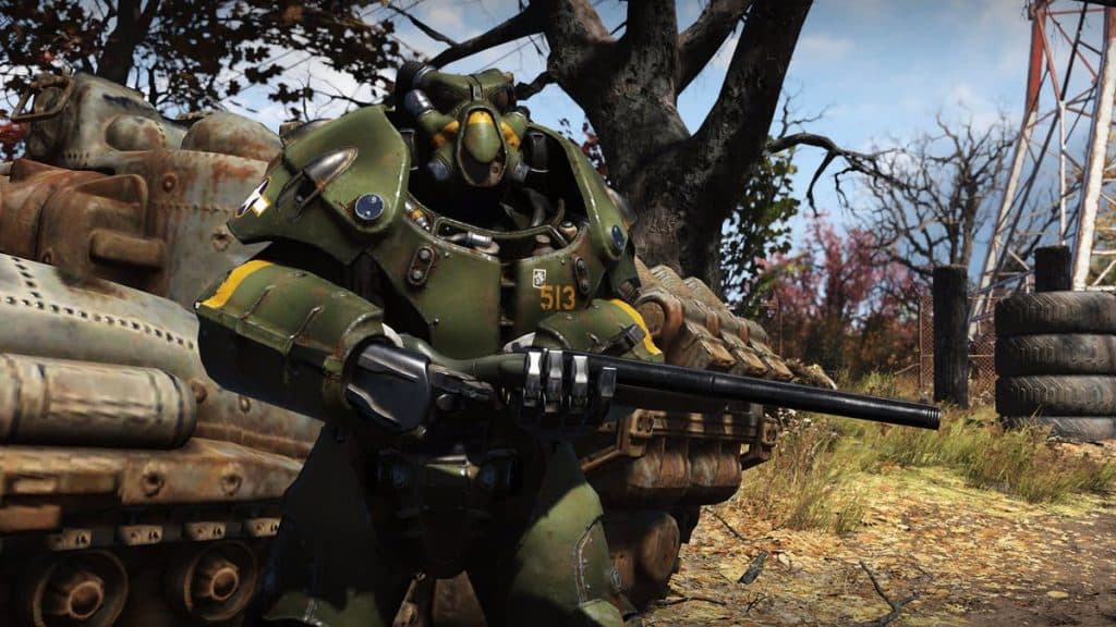 Servoarmadura de Fallout 76