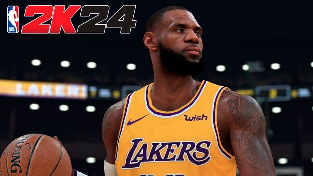 LeBron James NBA 2K24