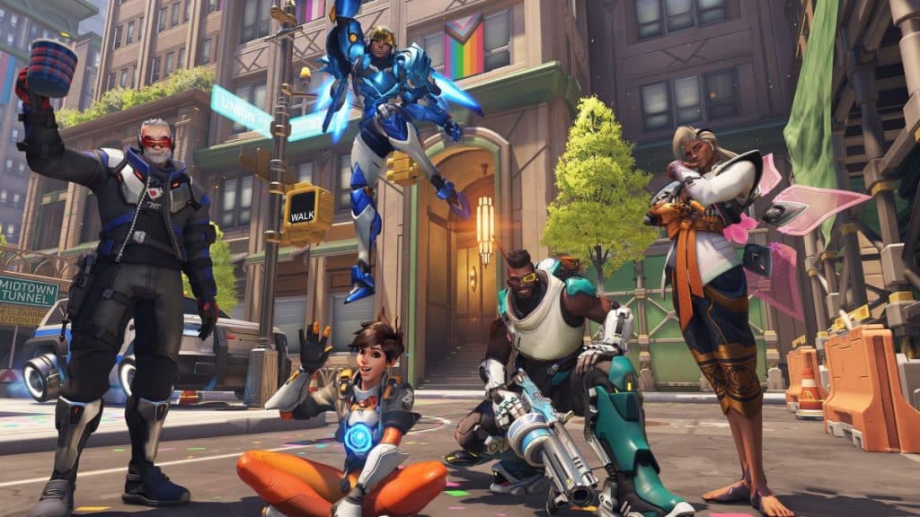 overwatch 2 pantalla de victoria de héroes