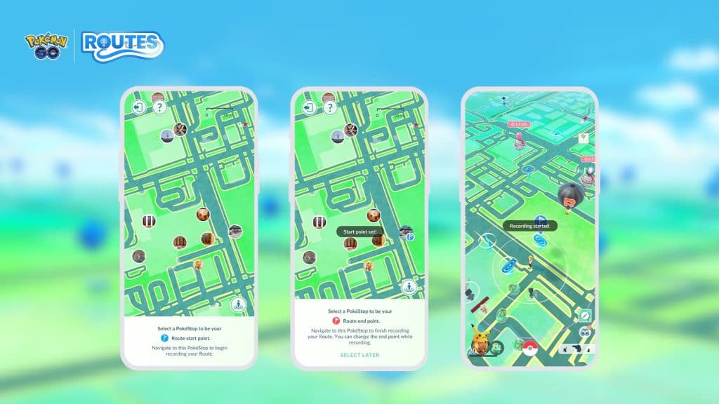 Imágenes de Rutas de Pokémon Go