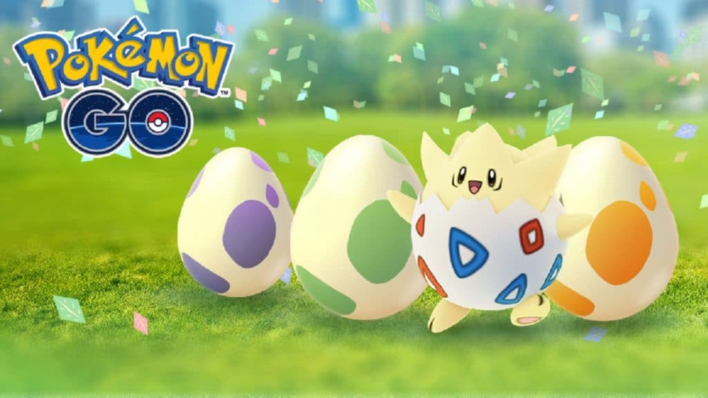 Togepi y huevos en Pokémon Go